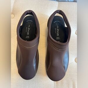 Flexus By Spring Step Shoes 41 9.5/10 Flexia Slingback Brown Comfort Anatomic